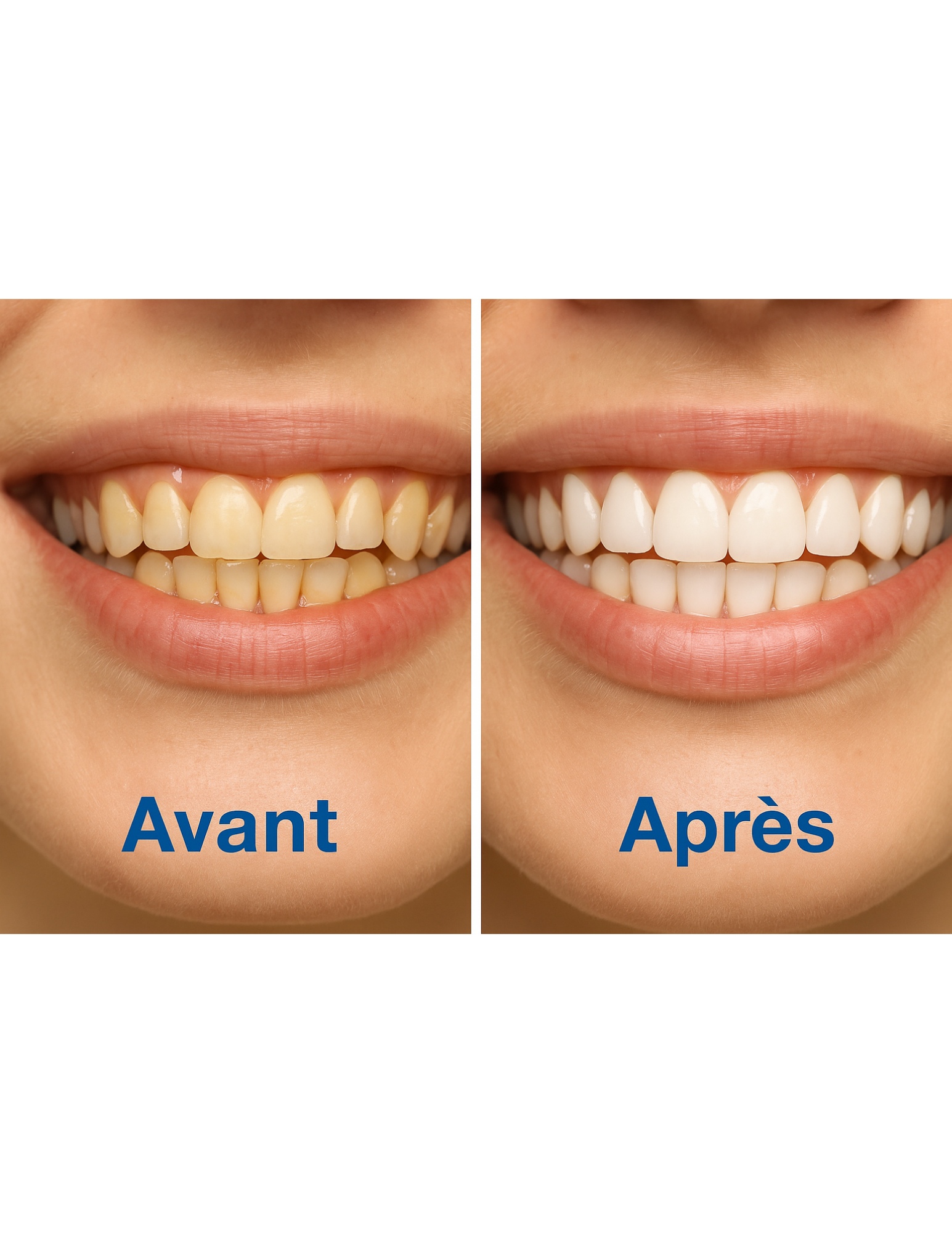 bandes blanchiment dentaire