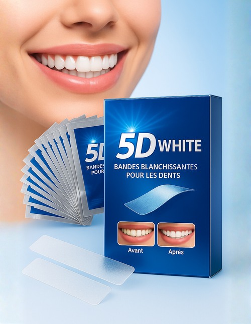 bandes blanchiment dentaire