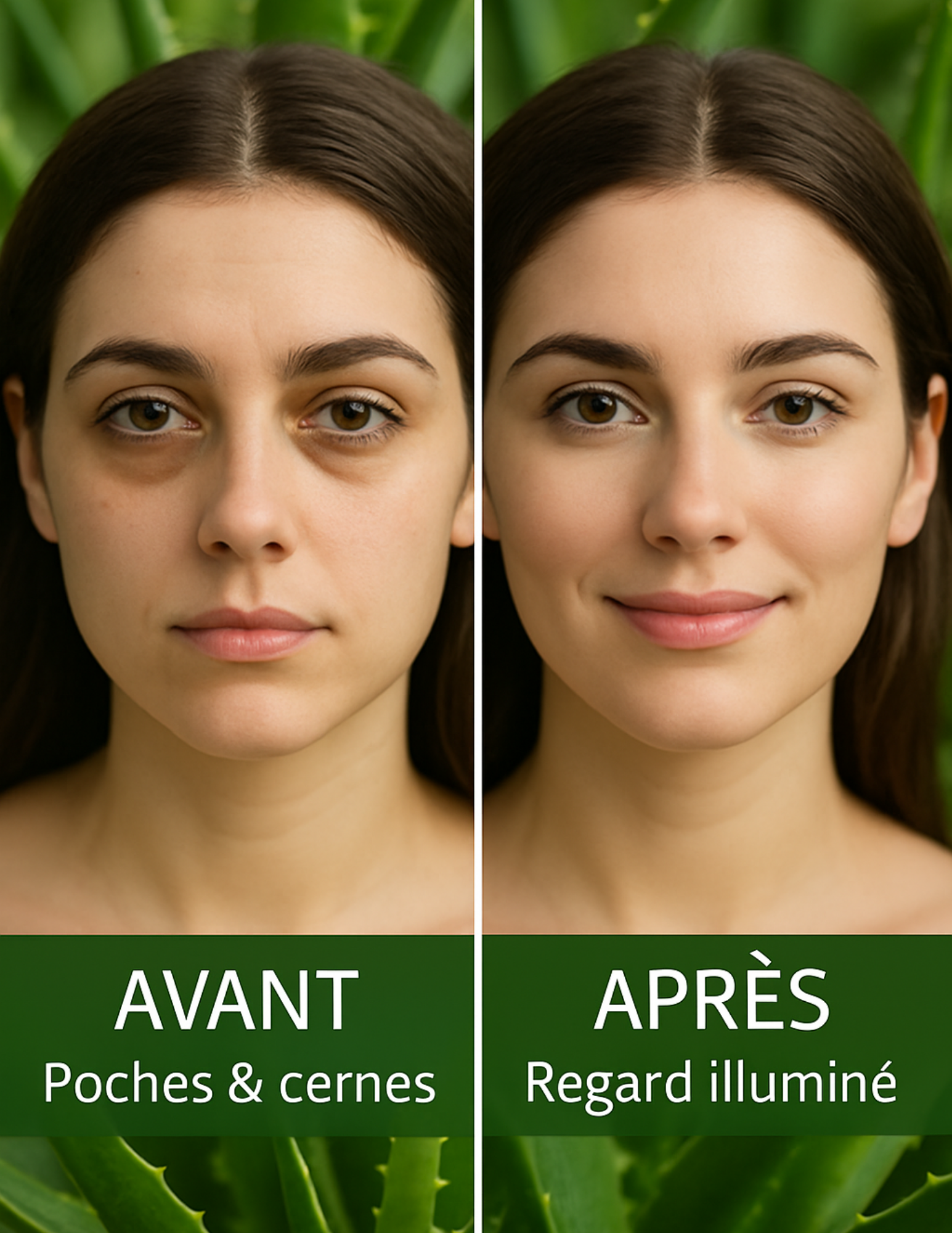 Patchs Anti-Cernes Aloe Vera et Collagène 60 pcs