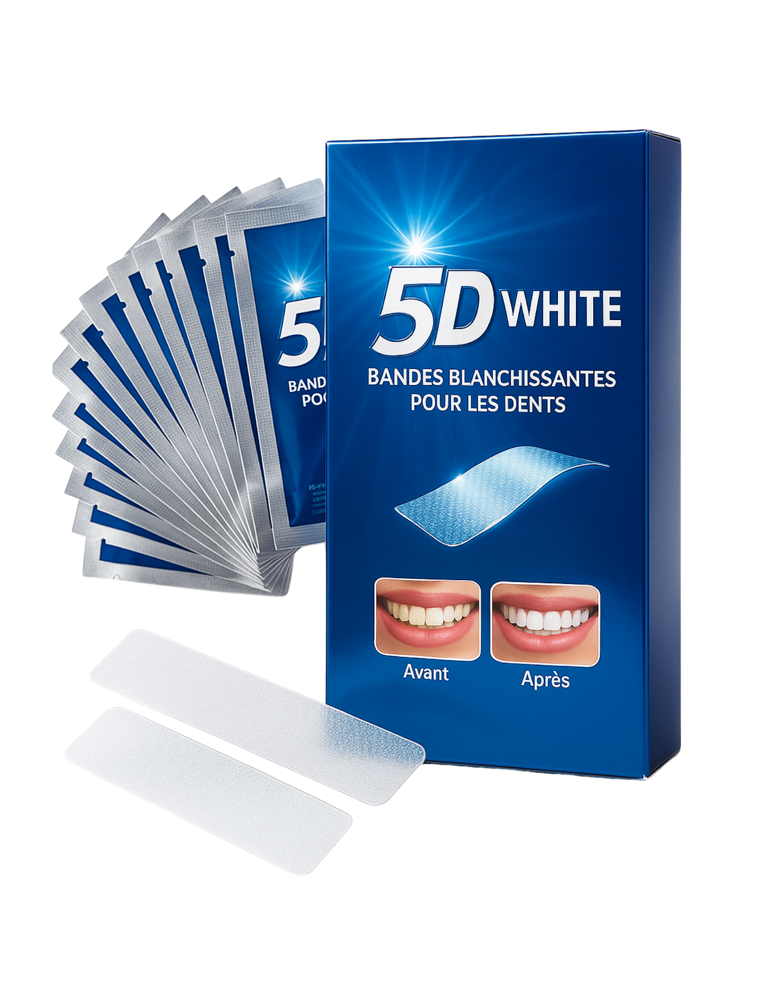 bandes blanchiment dentaire